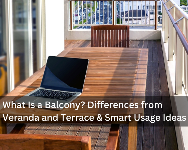 What Is a Balcony? Differences from a Veranda and Terrace & Smart Usage Ideas
