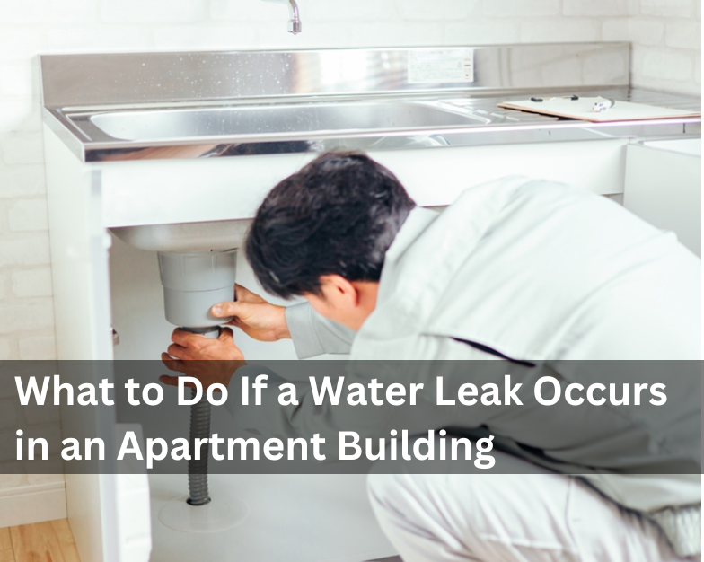 What to Do If a Water Leak Occurs in an Apartment Building